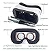 SARLAR 3D VR Headset, Virtual Reality Goggles Movies Video Games Viewer for iOS, Android, Microsoft & PC Phones Series Within 4.0-6.5 Inch