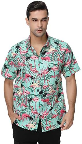 GUXITE Men's T Shirts Casual Sports Type with Round Neck Short Sleeve t-Shirt and Casual Tops Slim Fit Blouse Shirts