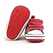 Itaar Baby Canvas Sneaker Infant Toddler Dual Strap Trainer Anti-Skid Rubber Sole Prewalker Shoes for indoor outdoor walking