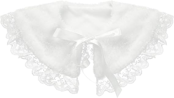 Amazon アゴキー Agoky 子供服 女の子 フェイクファー ボレロ カーディガン ショール ストール 子供ドレス ウォームアップ 保温着 結婚式 七五三 発表会 披露宴 パーティ ホワイト L フォーマル 通販