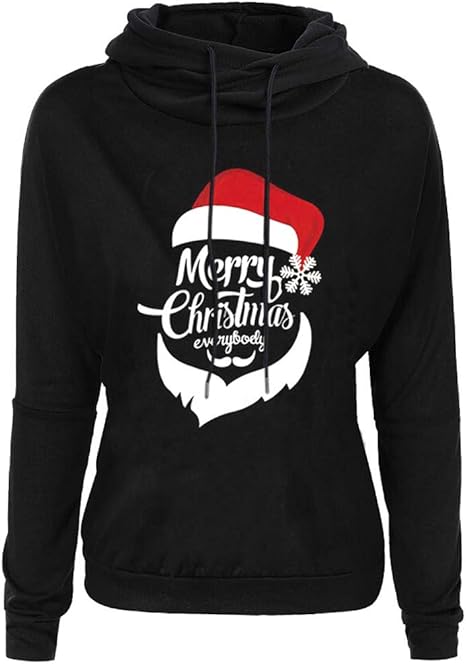 womens santa hoodie