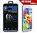 Samsung Galaxy S5 Tempered Glass Screen Protector - Crystallize Protection for Your Galaxy S5- Scratch Resistant with 9H Hardness - Round Edge and Thin Design at 0.26mm - Bubble Free - Protect your Investment and Maximize Resale - Lifetime Guarantee