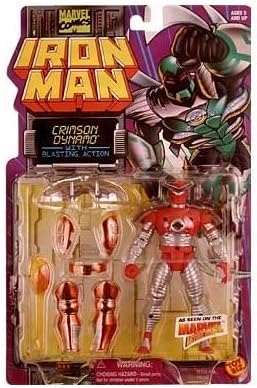 Iron Man Crimson Dynamo with Blastying Action by Iron Man Animated