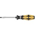 Wera 05018262001 Kraftform Plus 932 A Slotted Screwdriver, 4.5mm Head, 3 1/2" Blade Length