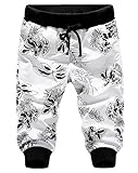 Hee Grand Men's Skinny Harem Baggy Pocket Jogging Shorts