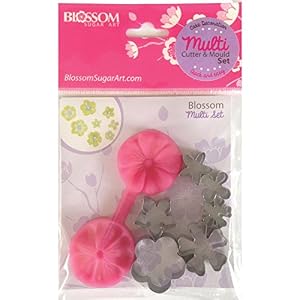 Image of Blossom Multi Set - Silicone mold & cutters - Blossom Sugar Art