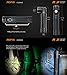 Rofis R3 CREE XM-L2 LED 1250 Lumens Magnetic USB Rechargeable Adjustable-head Flashlight Compact Lightweight Headlamp 18650 Flashlight,with 18650 Battery,Charging Cable and Headband(Cool White(6500 K)