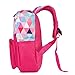 Vbiger Toddler Backpack Kids' Cartoon Carrying Bag Schoolbag (Rosy)