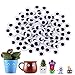 DIYASY 120 Pcs 12mm Googly Eyes Self Adhesive Wiggle Eye Stickers for Crafts