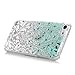 Mavis's Diary iPod 5 Case, iPod Touch 5th Generation Case 3D Handmade Bling Crystal Shiny Rhinestone Diaonds Special Hollow Floral Gradient Pattern Clear Case Hard PC Cover