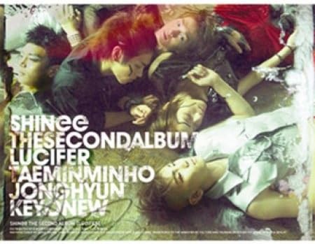 SHINEE - 2nd Album [ LUCIFER ] TYPE A CD+Booklet K-POP Seal SM