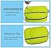 Relavel Hanging Toiletry Bags Travel Organizer Handbag Waterproof Compact Cosmetic Bag Carry Case with Hanging Hook for Personal Care Hygiene Purse (Black)
