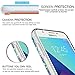 LeYi Clear Glitter Liquid Case for Girls Women,Cute TPU Protective Phone Case for Samsung Galaxy J7 V 2017, Galaxy J7 Prime, Galaxy J7 Sky Pro, Galaxy J7 Perx, Galaxy Halo ZX Blue