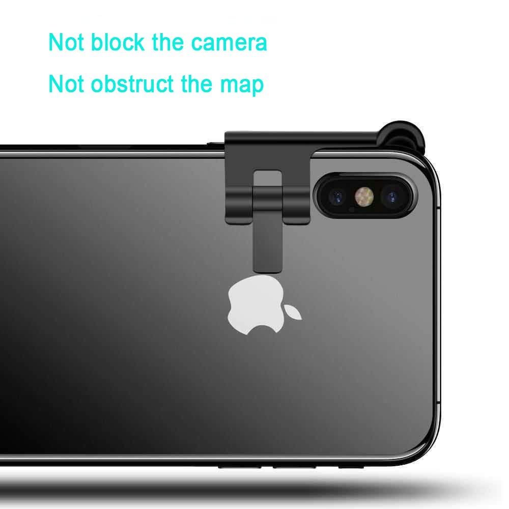 [Upgraded Version] Mobile Controller for PUBG- Sensitive Shoot and Aim Triggers for PUBG/Knives Out/Rules of Survival - L1R1 Mobile Game Trigger Joystick & Gamepad for Android iPhone (S1)