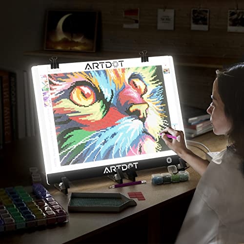 ARTDOT A3 LED Light Pad for Diamond Painting, USB Powered Light Board