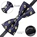 AUSKY Elegant Adjustable Pre-tied bow ties for Men Boys in Different Colors（1&4&5&6&8Pack for option (F)