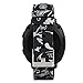 20mm Quick Release Watch Soft Silicone Band for Samsung Gear Sport/Samsung Galaxy Watch 42mm/Samsung Galaxy Watch Active (40mm)/for Garmin VivoActive 3/ Ticwatch 2/ Ticwatch E/Amazfit Bip Smart Watch
