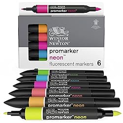 Winsor & Newton Promarker Neon, Set of 6