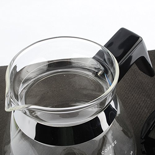 NWFashion 400ml Coffee/Tea Server, Standard Glass Coffee Carafe, Coffee Pot