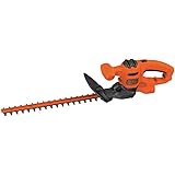 BLACK+DECKER Electric Hedge Trimmer, 17-Inch (BEHT150)