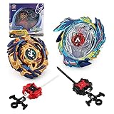 CHENGKETOYS Power Spinning Top Burst Valkyrie Drain Fafnir Battle Toy. High Performance Battling Set with Launchers and Arena - Spinning Tops Metal Fusion Beyblades Stadium Toys