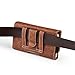 AISCELL Belt Clip Pouch Brown Wallet Leather Case Belt Loop Holster 6.6x3.5x0.6 Inches,Compatible iPhone 11, 11 Pro Max, Xs Max,XR,8 Plus,7 Plus,6 6S Plus,with Hybrid Protective Cover Case 09 Bn