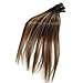 Hair Extensions Clip in Extensions 7A Grade Remy Natural Sliky Full Head Clip in Human Hair, 7 Pcs Per Set(18