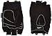 Nike MEN'S FUNDAMENTAL TRAINING GLOVES L, Black, White, Large