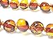 Amber Teething Necklace for Babies, GIA Certified, Baltic Amber, Natural Remedy for Swollen, Drooling & Teething Pain, Cognac/Turquoise