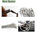 Mini Skater 7Pcs 6 inch Durability Stainless Steel Wire Keychain Key Ring Cable Ring for Custom Personalized Luggage Name Metal Tag Travel Bag Suitcase,7 Assorted Colors