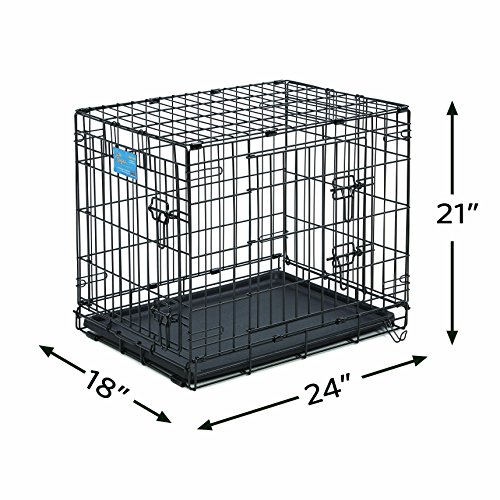 Купить MidWest Life Stages HeavyDuty Folding Metal Dog Crates; Single