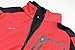 ARSUXEO Winter Thermal Fleece Cycling Jacket Windproof 14D Red Size Large