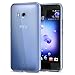 Tektide Case for HTC U11, [Invisible Armor] Xtreme Slim, Clear, Soft, Lightweight, Shock Absorbing TPU Rubber Bumper Case/Back Cover