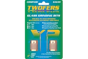 TWOFERS Aanraku Stained Glass Grinder Bits 1 inch