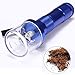 Electric Allloy Metal Grinder Crusher Crank Tobacco Smoke Spice Herb Muller Blue