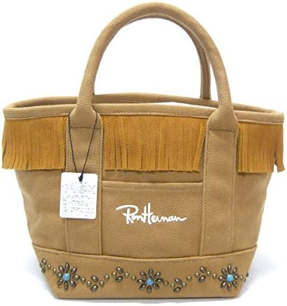 Amazon ロンハーマン レディース トートバッグ 京都限定フラワースタッズ Rhc レディース バッグ キャメル トートバッグ
