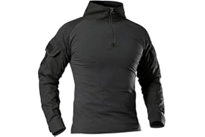 ANTARCTICA Mens Long Sleeve Tactical Shirt T-Shirt Men's Military Rapid Assault Army Combat Rapid Assault Slim Fit