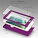 iPhone 7 Plus case, VPR 2 in 1 Ultra Thin Full Body Protection Hard Premium Luxury Cover [Slim Fit] Shock Absorption Skid-Proof PC case for Apple iPhone7 Plus (5.7inch) (Purple)