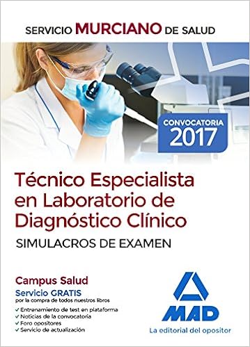 Amazon Com Tecnico Especialista En Laboratorio De Diagnostico Clinico Del Servicio Murciano De Salud Simulacros De Examen Spanish Edition Silva Garcia Carmen Garcia Bermejo Mª Jose Torres Fonseca Francisco Jesus Gil Ramos