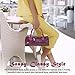 Primeware Wine Clutch Bag (Thermal Insulated) Trendy Women’s Carry Tote | Holds Red & White 750mL Bottles | Trendy Fashion | Incl. Portable Waiter-Style Corkscrew