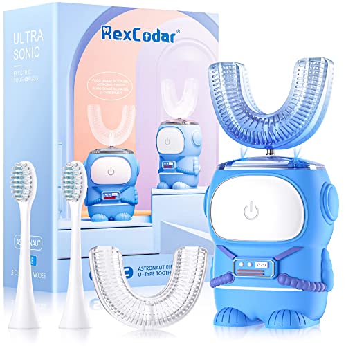 RexCodar Kids U Shaped Electric Toothbrush