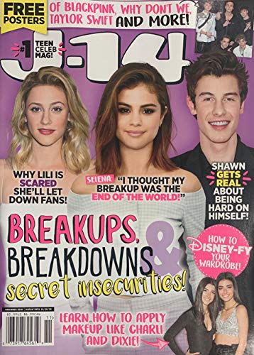 J-14 MAGAZINE - NOVEMBER 2020 - BREAKUPS & BREAKDOWNS