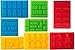 Bargain Paradise Silicone Molds Building Blocks and Robots, Set of 8