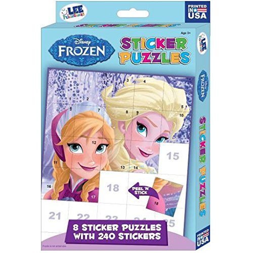 Frozen Magnetic Fun Magnetic Paper Dolls Frozen Peel 'n Stick Sticker Puzzles and Frozen Mad Libs Bundle - Thumbnail 3