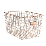 Spectrum Diversified Storage Basket, Small, Copper