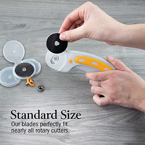 WA Portman 45mm Rotary Cutter Blades 15Pack Precision Ground SKS7