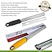Chef's Necessities Cheese Grater & Zester Stainless Steel Blade + Protective Cover