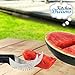 Watermelon Slicer Cutter Corer & Server - Multipurpose All In One Stainless Steel Knife - Melon & Fruit Slicer - Comfortable Rubber Handle Corer Tongs & Dicer - Kitchen Dreams