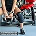 Recovery Knee Compression Sleeve Support for Running, Arthritis, Basketball, Crossfit, WOD, Meniscus Tear, ACL, Pain Relief, Injury, Women, Men,Kids - Non Slip Lightweight Athletic Brace (XXXXL black)