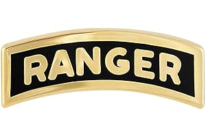 MEDALS OF AMERICA EST. 1976 Army Ranger Tab Enameled Full Size